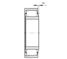 TORB軸承 C39/900-XL-M, 圓柱孔，黃銅保持架，滾動體引導(dǎo)