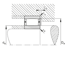TORB軸承 C39/900-XL-M, 圓柱孔，黃銅保持架，滾動體引導(dǎo)