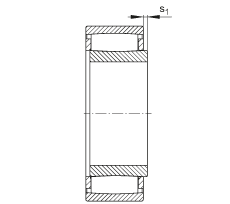 TORB軸承 C41/500-XL-M1B, 圓柱孔，黃銅保持架，內(nèi)圈引導(dǎo)