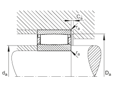 TORB軸承 C41/500-XL-M1B, 圓柱孔，黃銅保持架，內(nèi)圈引導(dǎo)