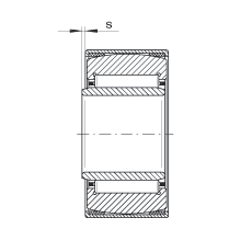 調(diào)心滾針軸承 PNA35/55-XL, 帶內(nèi)圈