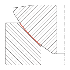 推力關(guān)節(jié)軸承 GE10-AW, 根據(jù) DIN ISO 12 240-3 標準，免維護